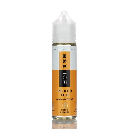 Glas BSX ICE E-liquid - Peach Ice - 60ml