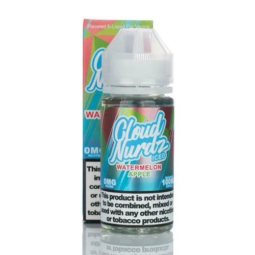 Cloud Nurdz ICED E-Liquid - No Nicotine Vape Juice - 100ml