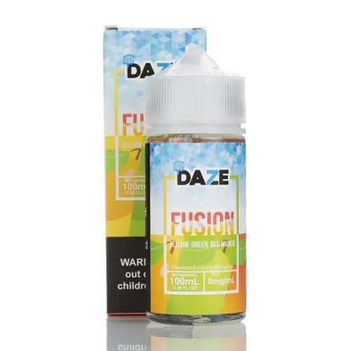 7 Daze Fusion ICED - No Nicotine Vape Juice - 100ml