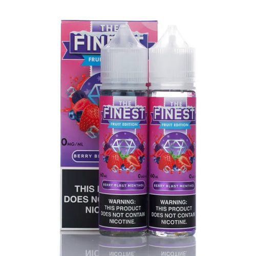 The Finest E-Liquid Fruit Edition - No Nicotine Vape Juice - 120ml