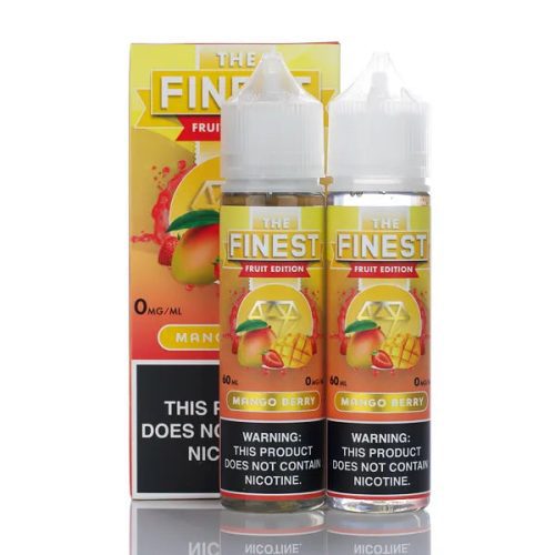 The Finest E-Liquid Fruit Edition - No Nicotine Vape Juice - 120ml