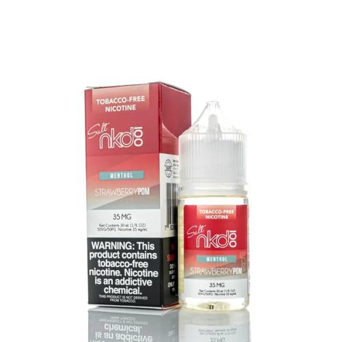 Nkd 100 Salt E-Liquid - Strawberry Pom - 30ml