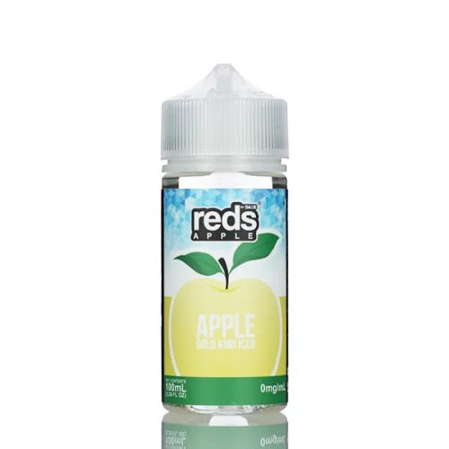 7 Daze Reds Apple ICED - No Nicotine Vape Juice - 100ml