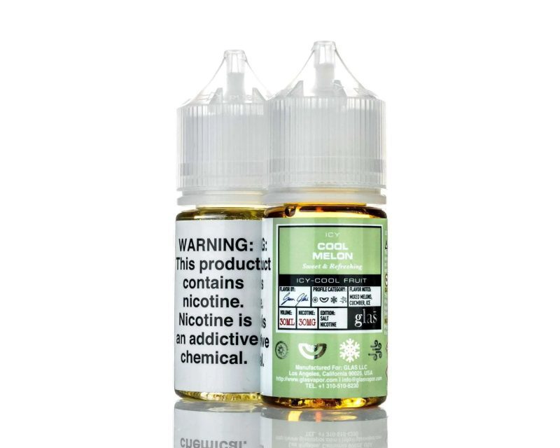 glas e liquid nicotine salt e liquid glas basix salt nic e liquid cool melon 30ml 6783199281211