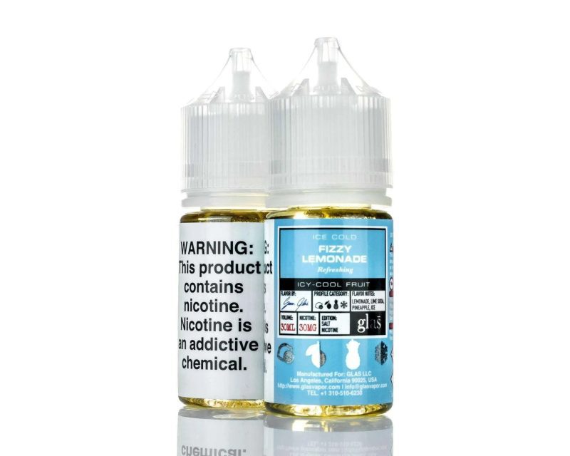 glas e liquid nicotine salt e liquid glas basix salt nic e liquid fizzy lemonade 30ml 6783195217979