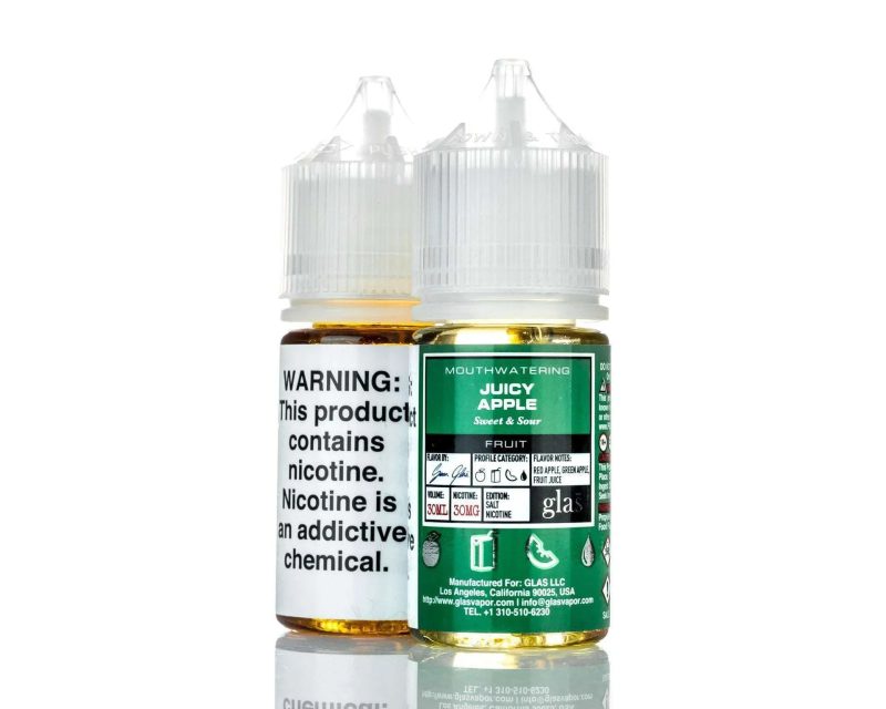 glas e liquid nicotine salt e liquid glas basix salt nic e liquid juicy apple 30ml 6783193350203