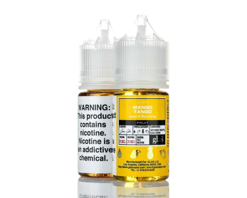 glas e liquid nicotine salt e liquid glas basix salt nic e liquid mango tango 30ml 6783191908411