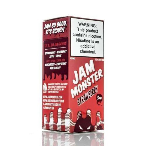 jam monster e liquid e liquid jam monster strawberry jam 100ml 6615033610299