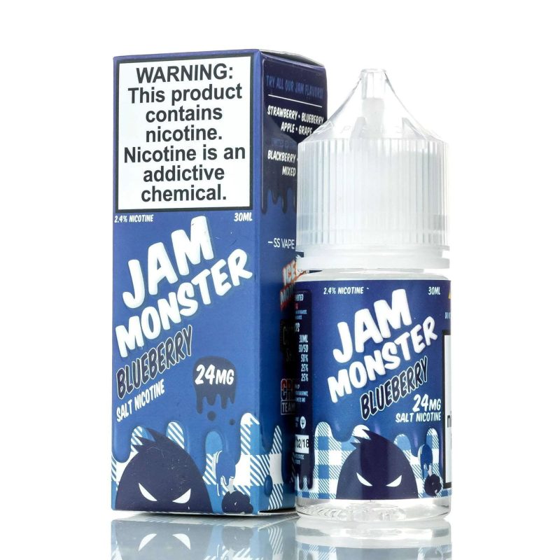 jam monster e liquid nicotine salt e liquid jam monster salts blueberry jam 30ml 6942026629179