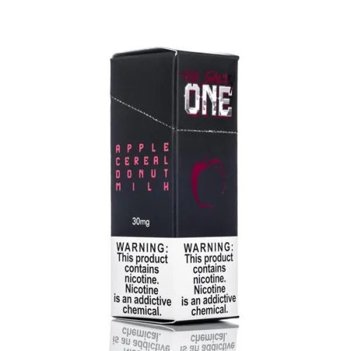 the one e liquid nicotine salt e liquid the salty one apple 30ml 8324511858747