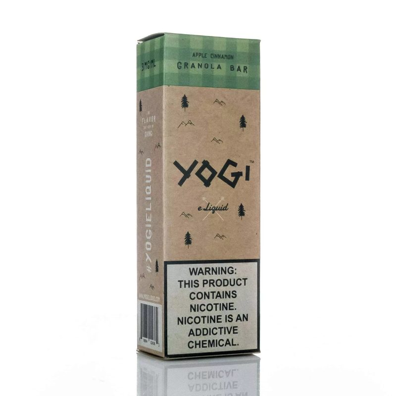 yogi e liquid e liquid yogi e liquid apple cinnamon granola 60ml 6975192170555