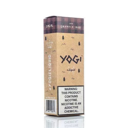 yogi e liquid e liquid yogi e liquid java granola bar 60ml 6615715315771