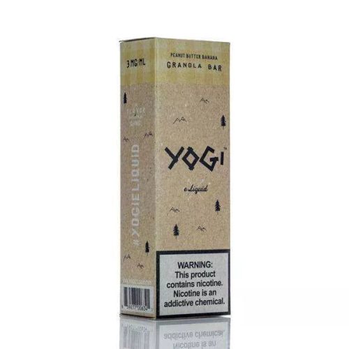 yogi e liquid e liquid yogi e liquid peanut butter banana granola 60ml 6615719641147